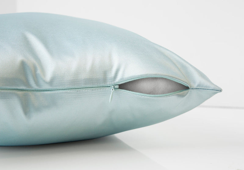 Mint Satin 1pc Pillow