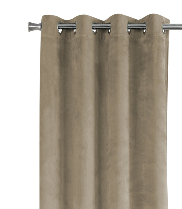Beige Darkening 2-Piece Curtain Panel - 52\" x 84\"