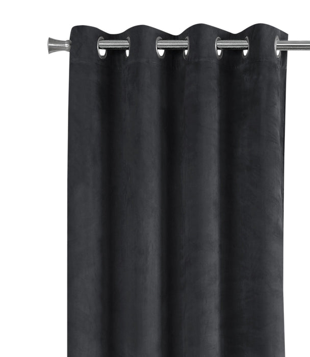 Grey Darkening 2-Piece Curtain Panel - 52\" x 95\"