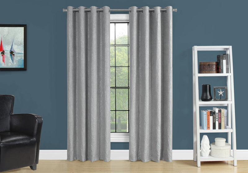 Silver Darkening 2-Piece Curtain Panel - 52\" x 95\"