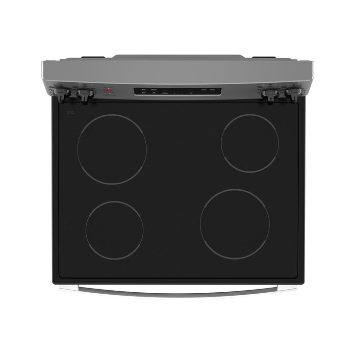 GE 5 Cu. Ft. Electric Range with Self Clean and 4 Burners - Stainless Steel - JCB630SVSS 