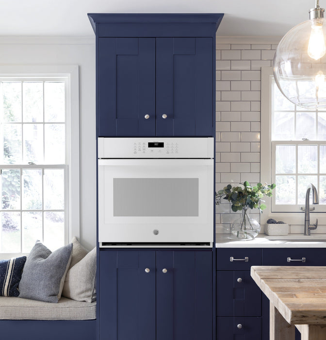 GE 27\" 4.3 Cu. Ft. Smart Built-In Single Wall Oven - JKS3000DNWW