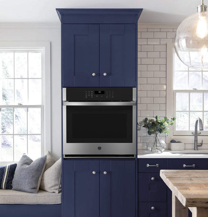 GE 30\" 5.0 Cu. Ft. Smart Built-In Single Wall Oven - JTS3000SNSS