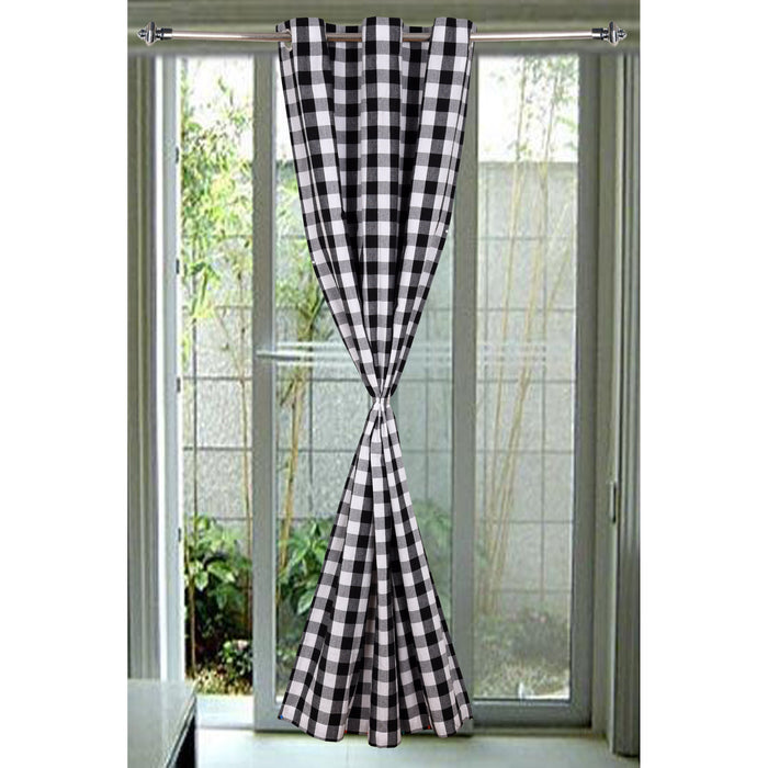 Drape 45\" x 86\" White Buffalo - Set of 2 Drapes and Blinds