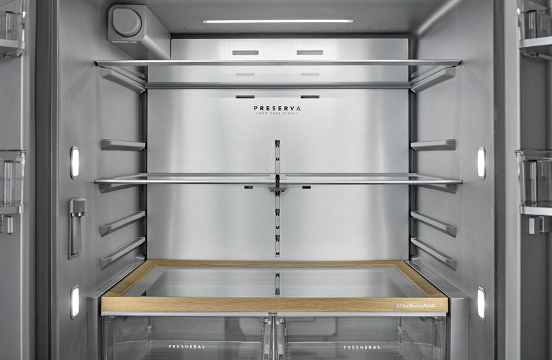 KitchenAid 31 Cu. Ft. French Door Refrigerator - PrintShield® Stainless Steel - KRFF336SPS
