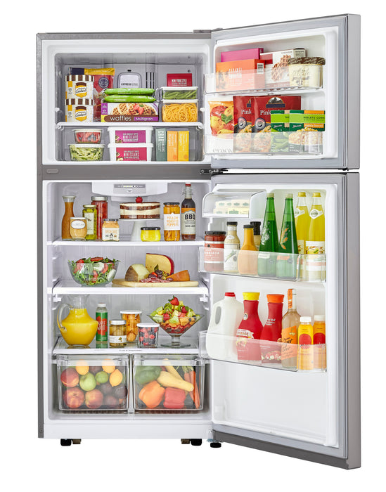 LG 20 Cu. Ft. Top-Freezer Refrigerator - LTCS20020S