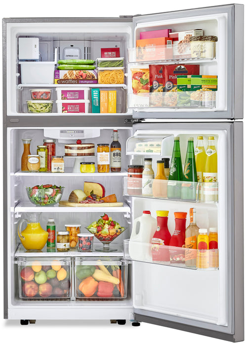 LG 20 Cu. Ft. Top-Freezer Refrigerator - LTCS20020S