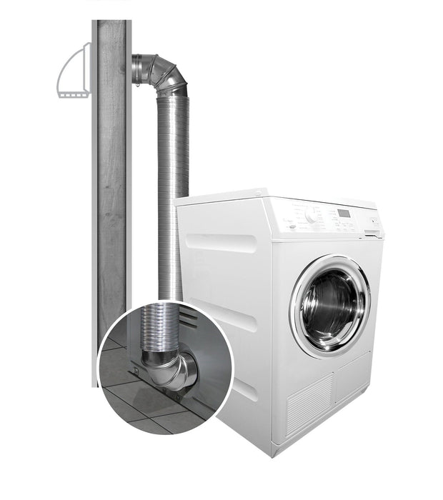 Dundas Jafine All-Metal Dryer Hook-Up Kit - MFX48ULMK