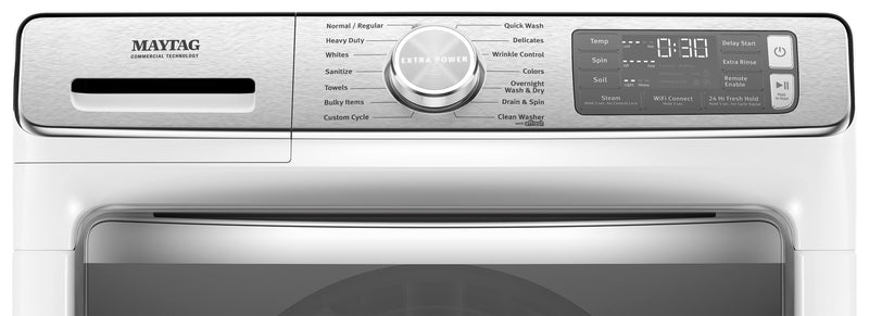 Maytag 5.8 Cu. Ft. Smart Front-Load Washer with Extra Power – MHW8630HW