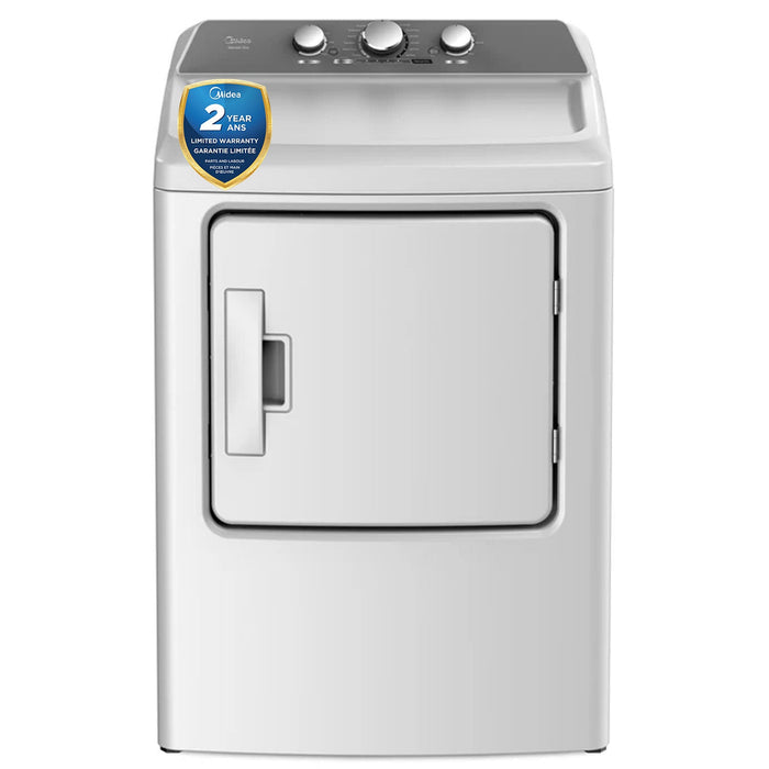 Midea 6.7 Cu. Ft. Electric Dryer - White - MLE43A3AWW 