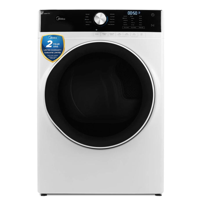 Midea 8 Cu. Ft. Electric Dryer - MLE52N4AWW