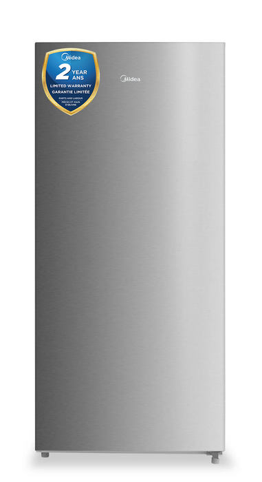 Midea 21 Cu. Ft. Convertible 2-in-1 Upright Refrigerator-Freezer - Stainless Steel - MRU21B6ASL