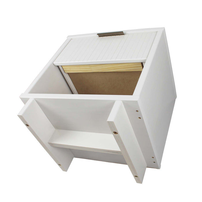 Manhattan Comfort Granville Modern Nightstand with 2 Full Extension Drawers - Sage Green
