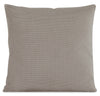 Textured Polyester Accent Pillow - Plush Pewter