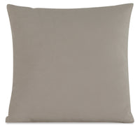 Textured Polyester Accent Pillow - Plush Ecru
