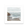 \"Beautiful Bay\" Matted and Framed White 30x30 Wall Art