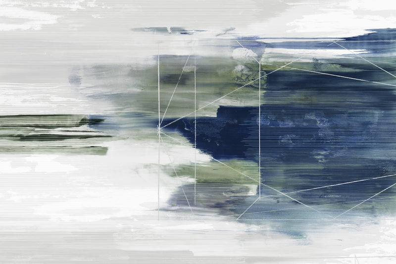\"Fading Forms\" Giant Art 84x54 Wall Art