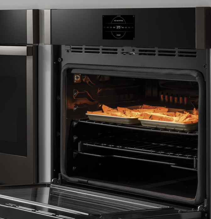 GE Profile 30\" 5.0 Cu. Ft. Smart Convection Single Wall Oven with Air Fry - PTS7000SNSS