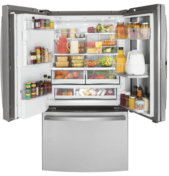 GE Profile 22.1 Cu. Ft. Door-in-Door French-Door Refrigerator - PYD22KYNFS