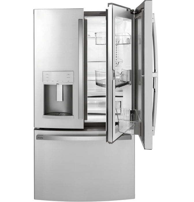 GE Profile 22.1 Cu. Ft. Door-in-Door French-Door Refrigerator - PYD22KYNFS