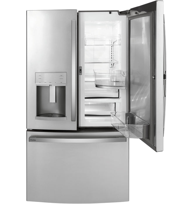 GE Profile 22.1 Cu. Ft. Door-in-Door French-Door Refrigerator - PYD22KYNFS