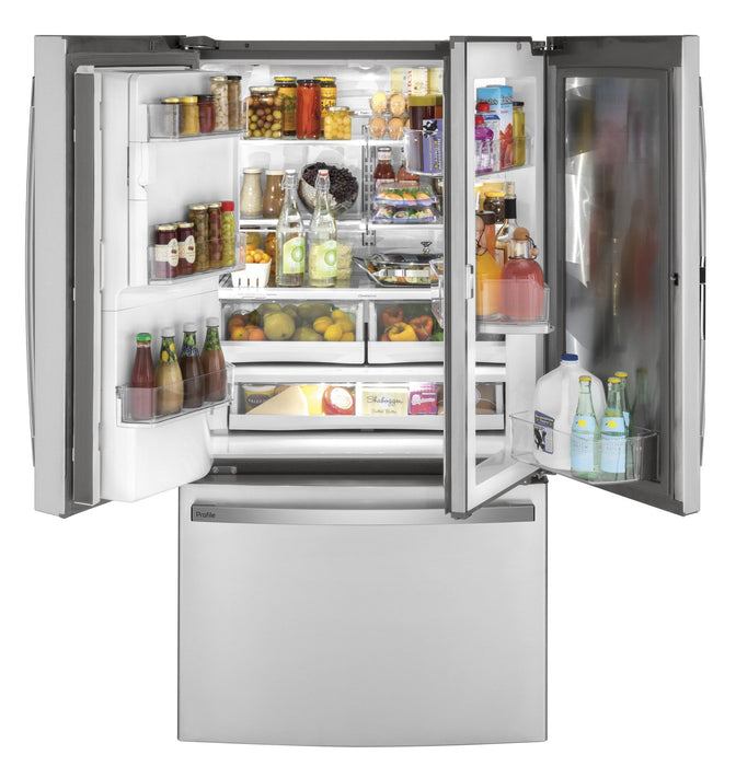 GE Profile 22.1 Cu. Ft. Door-in-Door French-Door Refrigerator - PYD22KYNFS
