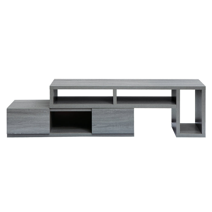 Techni Mobili 54\" Adjustable TV Stand For TVs up to 65\" - Grey