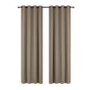 Jacquard Blackout Panel Geo Gold Drapes and Blinds