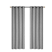 Jacquard Panel Tree Grey 84