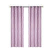 Embroidered Panel Fern Dark Rose 84\" - Set of 2 Drapes and Blinds