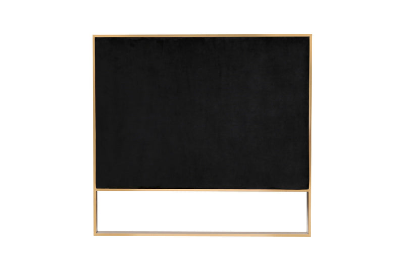 Manhattan Comfort Trillium 83.07\" Sofa - Black & Gold