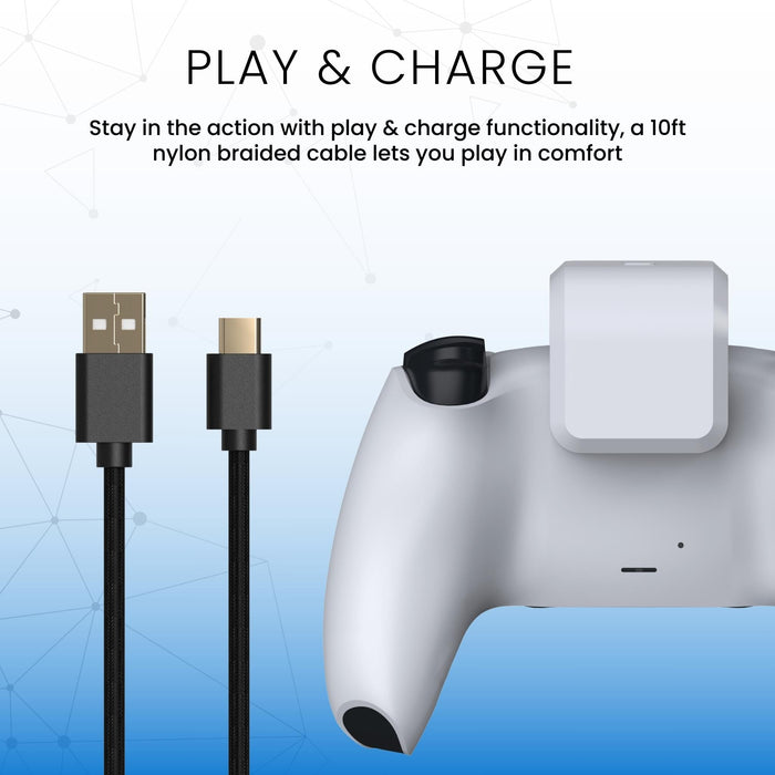 Surge PS5 Controller Charge Cable and Battery Pack