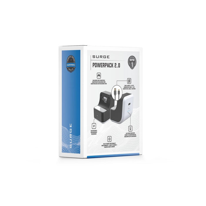 Surge PS5 Controller Charge Cable and Battery Pack