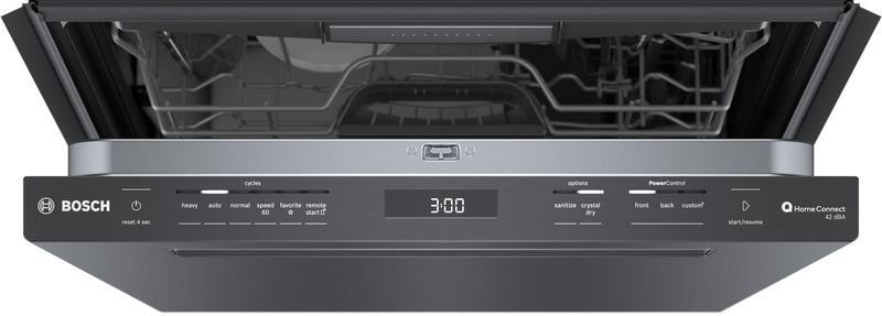 Bosch 800 Series Smart Dishwasher with CrystalDry and Third Rack - SHP78CM4N 