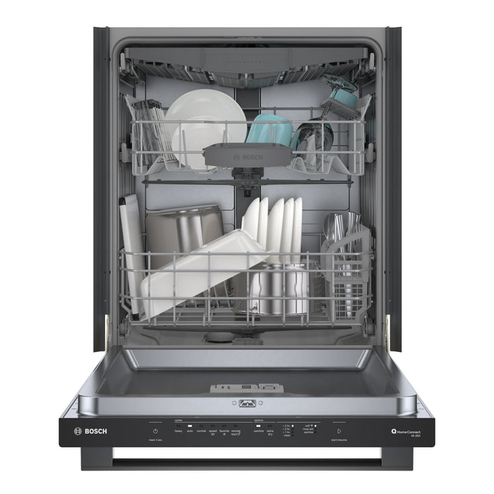 Bosch 100 Series Premium Smart Dishwasher with Third Rack - SHX5AEM4N 