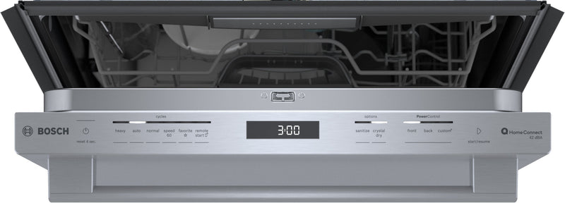 Bosch 800 Series Smart Dishwasher with CrystalDry™ and Third Rack - SHX78CM5N 