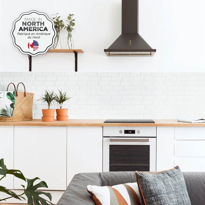 Smart Tiles Peel and Stick 4-Sheet 12 x 9 Backsplash - Metro Campagnola