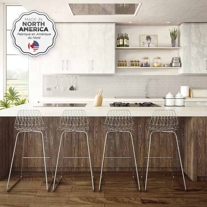 Smart Tiles Peel and Stick 4-Sheet 12 x 9 Backsplash - Metro Cassandra
