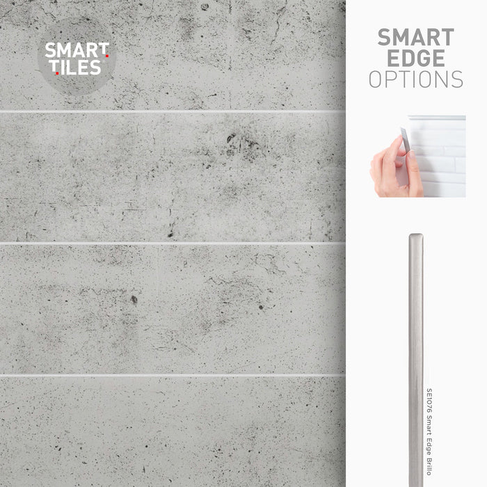 Smart Tiles Peel and Stick 2-Sheet 23 x 12 Backsplash - Norway Alta