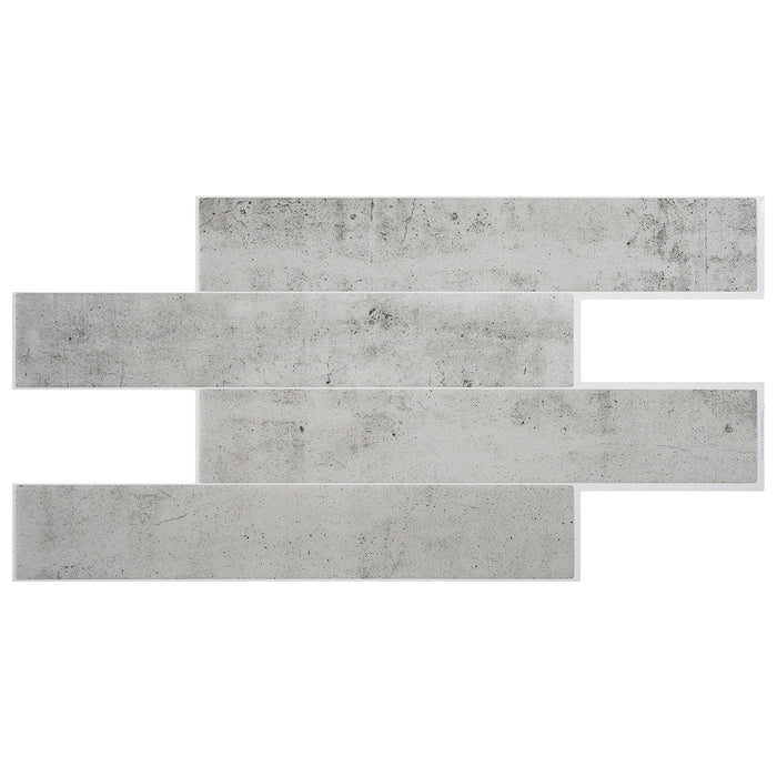 Smart Tiles Peel and Stick 2-Sheet 23 x 12 Backsplash - Norway Alta