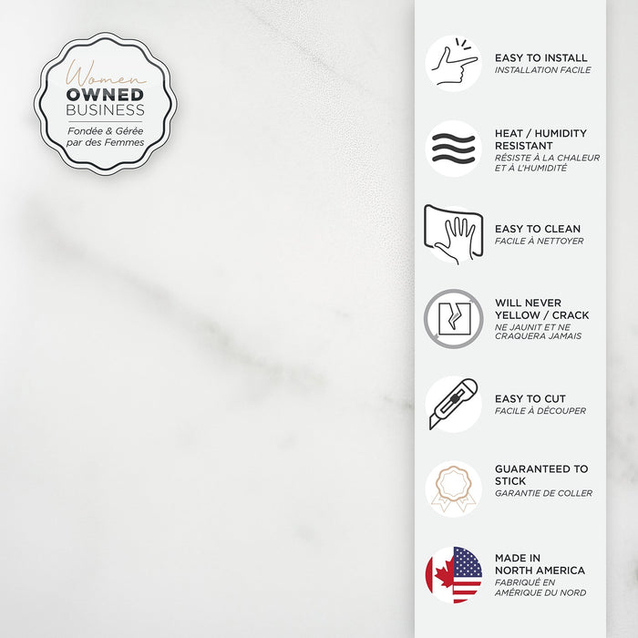 Smart Tiles Peel and Stick 2-Sheet 23 x 12 Backsplash - Blok Carrera