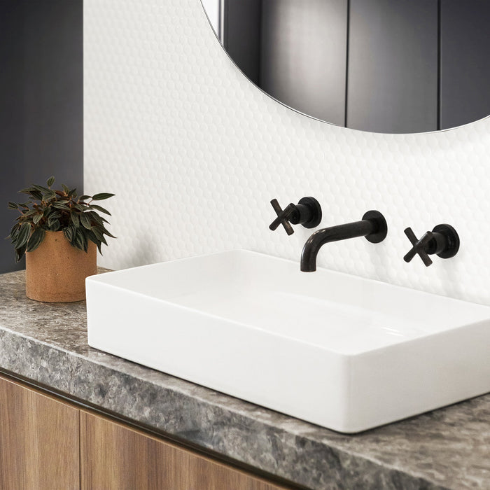 Smart Tiles Peel and Stick 4-Sheet 9 x 9 Backsplash - Penny Romy