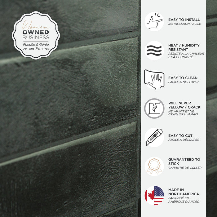 Smart Tiles Peel and Stick 4-Sheet 12 x 9 Backsplash - Morocco Zaida