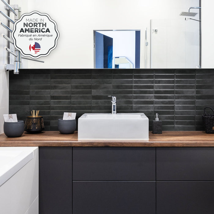 Smart Tiles Peel and Stick 4-Sheet 12 x 9 Backsplash - Morocco Zaida