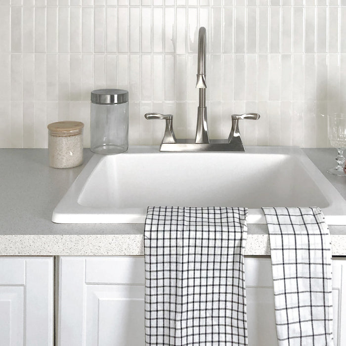 Smart Tiles Peel and Stick 4-Sheet 12 x 9 Backsplash - Morocco Essaouira
