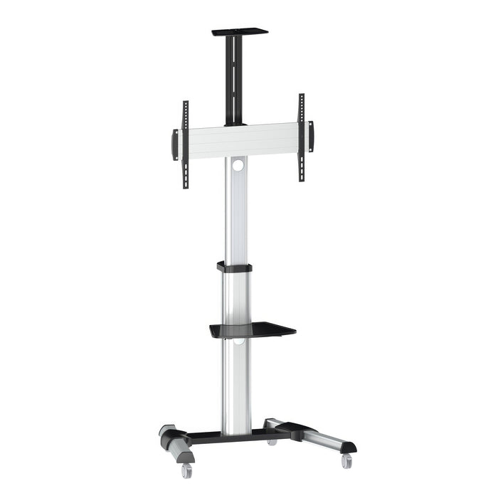 Tygerclaw TV Stand for TVs from 37-72\" - Silver