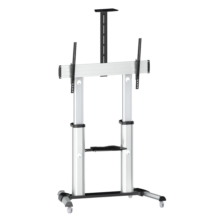 Tygerclaw TV Stand for TVs from 55-102\" - Silver