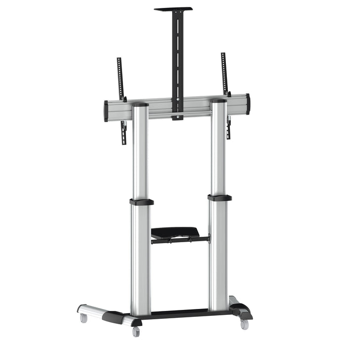 Tygerclaw TV Stand for TVs from 55-102\" - Silver