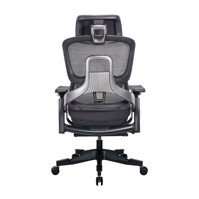 Tygerclaw High Back Adjustable Ergonomic Mesh Office Chair - Black