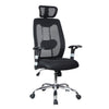 Tygerclaw Ergonomic High Back Mesh Office Chair with Headrest - Black